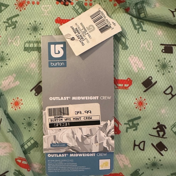 Burton Base  Layer Top - Picture 3 of 4